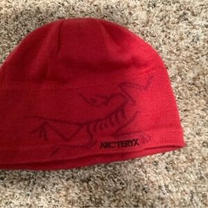 Arc'teryx Vibrant Red Knit Beanie